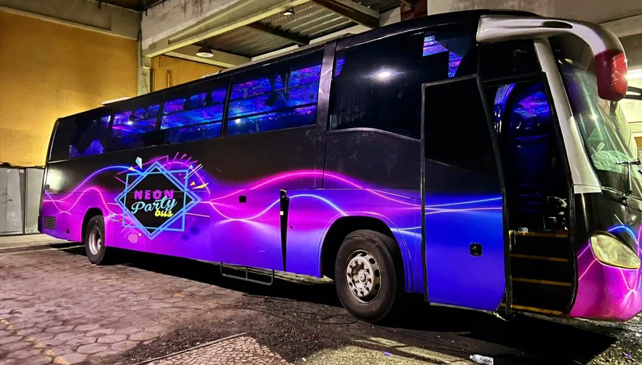 O melhor brinquedo para festas!  Ônibus com Videogames Festa